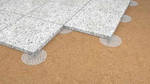 Przejdź do produktu Podpora | Podkładka tarasowa 2 mm transparentna DDP002T