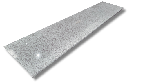 Przejdź do produktu Stopnica granitowa szara poler ryflowana G603 150x33x2 cm