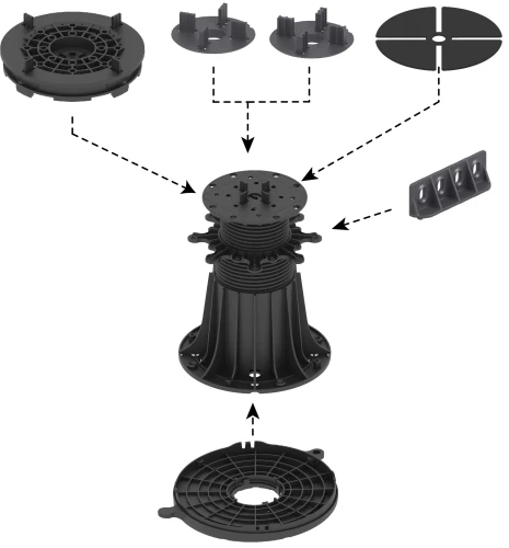 Przejdź do produktu Podkładka wygłuszająco - wyrównująca SH145