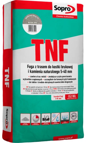 Przejdź do produktu TNF - Fuga z trasem do kostki brukowej i kamienia naturalnego 5-40 mm
