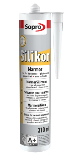 Przejdź do produktu MarmorSilicon - Silikon do kamieni naturalnych 310 ml | Kolor Biały
