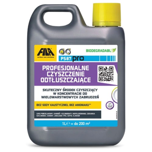Przejdź do produktu Fila PS87 - Środek do gruntownego mycia | Usuwania wosku 1 L