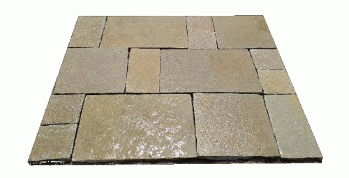 Przejdź do produktu Tandur Yellow Limestone Natural t/h 3cm | Komplet Rzymski