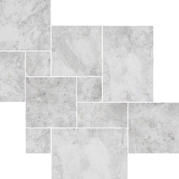 Przejdź do produktu Płytka marmurowa 12 mm Carrara Royal Satynowa Matowa Modularna 1kpl=0,742m2 | Komplet Rzymski