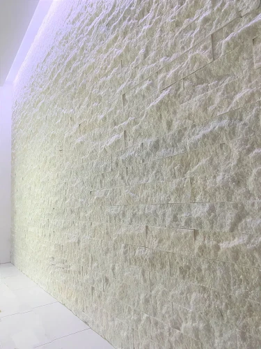 Przejdź do produktu Kamień dekoracyjny marmur Pure White Brick 7x30 cm