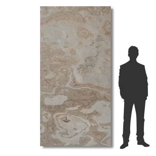 Przejdź do produktu Fornir kamienny Autumn Cream XXL 122x280x0,2 cm