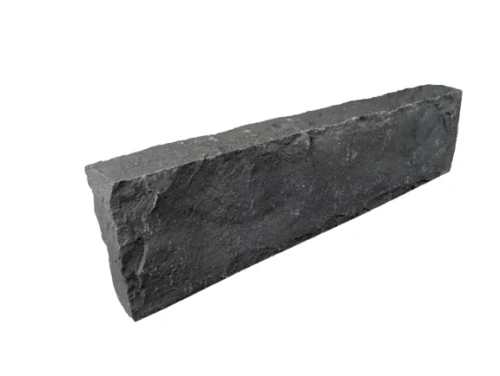 Przejdź do produktu Palisada granitowa łupana | Obrzeże G690 Bazalt Black 100x20x5 cm