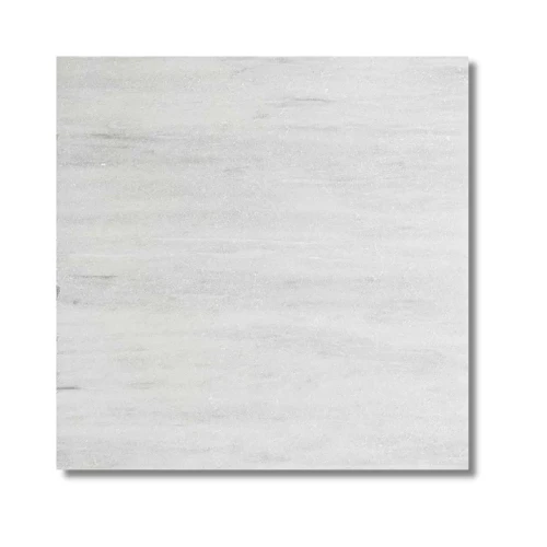 Przejdź do produktu Płytka marmurowa Bębnowana Ice White 20x20x1 cm