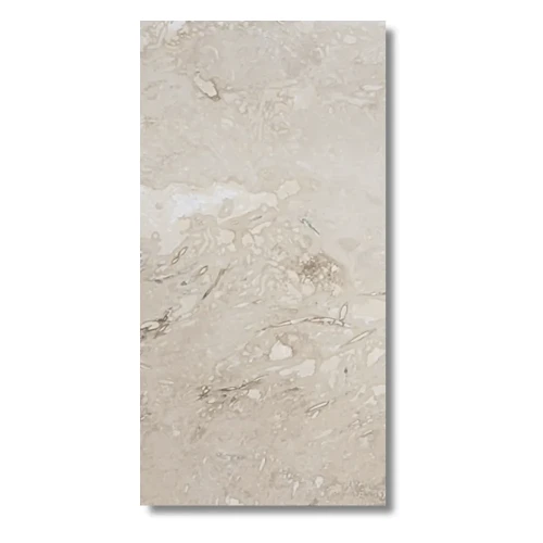 Przejdź do produktu Trawertyn 12mm Bianco Classic Cross Cut Filled&Honed 40,6x61x1,2 cm