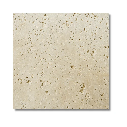 Przejdź do produktu Trawertyn Ivory Classic Mix Niewypełniony Szlif Bębnowany 20,3x20,3x1,2 cm