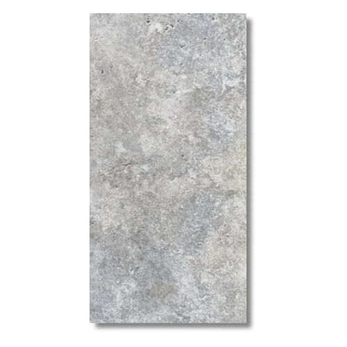 Przejdź do produktu Trawertyn Silver Greige Bębnowany 40,6x61x1,2 cm