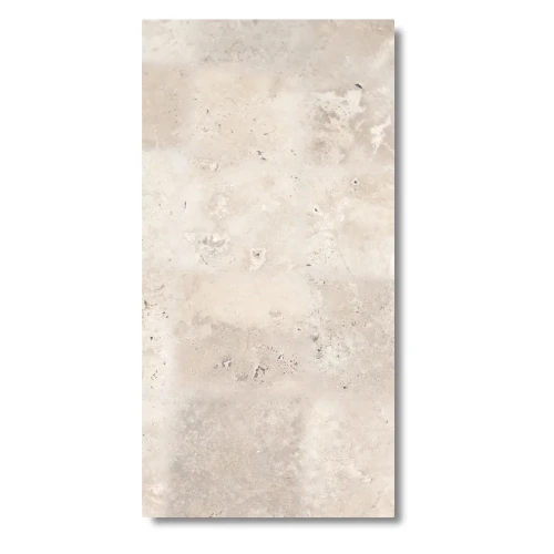 Przejdź do produktu Trawertyn Super Light Szlifowany Bębnowany 61x40,6x1,2 cm