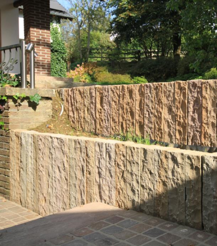 Przejdź do produktu Palisada | Obrzeże wapień Tandur Yellow limestone 100x20x5 cm