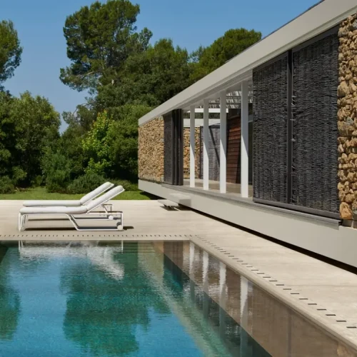 Przejdź do produktu Gres 20mm White Travertine 45x90x2 cm 