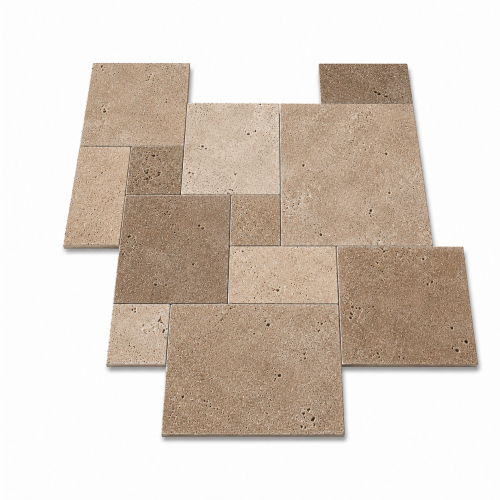 Przejdź do produktu Trawertyn Noce French Pattern 12mm 1kpl= 0,742m2 | Komplet Rzymski