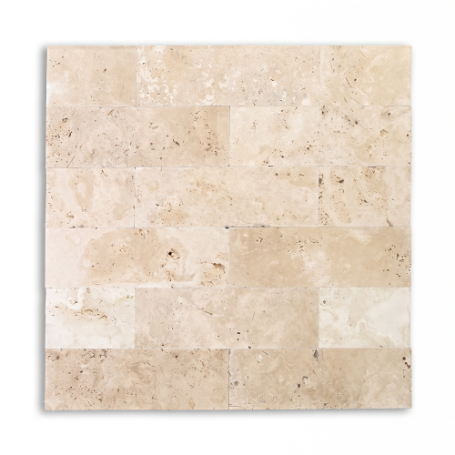 Przejdź do produktu Trawertyn Classic Light Bębnowany 10x30,5x1 cm