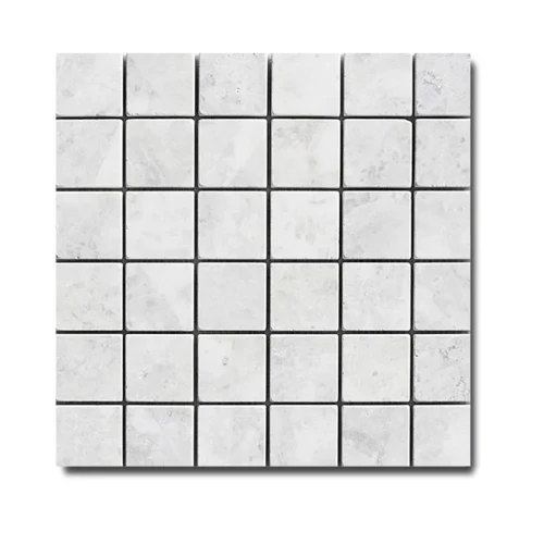 Przejdź do produktu Kamień dekoracyjny Marmur Royal White Mozaika 30,5x30,5x1 cm