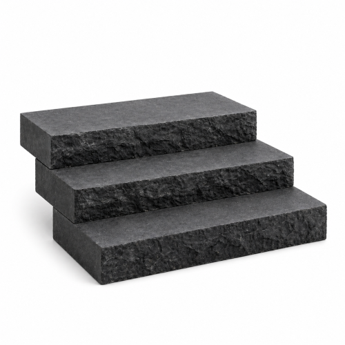 Przejdź do produktu Blok schodowy wapień Kadappa Black limestone 100x35x15 cm