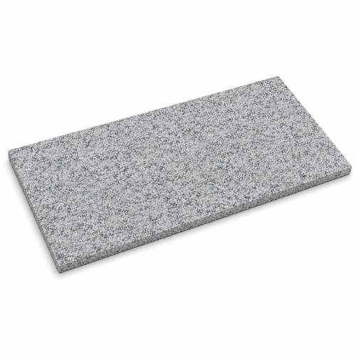Przejdź do produktu Płytka granitowa szara płomieniowana G602 Bianco Sardo 120x60x2 cm