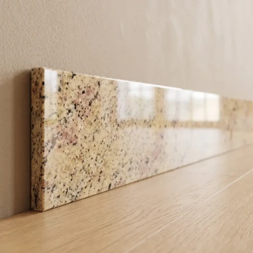 Przejdź do produktu Cokół granitowy polerowany G682 Yellow Pink 61x8x1 cm