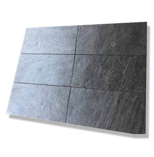 Przejdź do produktu Płytka kwarcytowa Silver Grey naturalna 60x30x1,2 cm