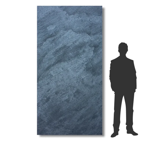 Przejdź do produktu Fornir Kamienny Silver Grey XXL 122x244x0,2 cm