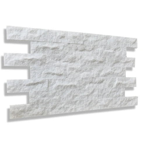 Przejdź do produktu Kamień dekoracyjny marmurowy Pure White Brick 10x30
