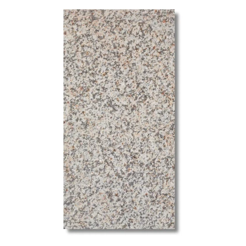 Przejdź do produktu Płytka granitowa beżowo szara płomieniowana G682 40x60x2 cm