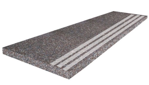 Przejdź do produktu Stopnica granitowa polerowana z antypoślizgiem  G664 100x35x2 cm