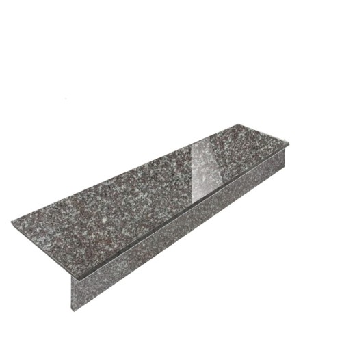 Przejdź do produktu Zestaw Stopnica - Stopień + Podstopień  Granitowy G664 150x33x2 / 150x15x2 Polerowany