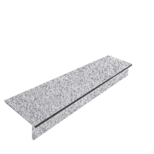 Przejdź do produktu Zestaw Stopnica - Stopień + Podstopień  Granitowy G603 150x33x2 / 150x15x2 Płomieniowany