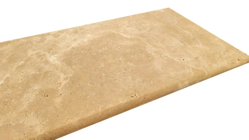 Przejdź do produktu Trawertyn Parapet / Stopnica  kamienna Classic Mix 135x33x3 Bullnose